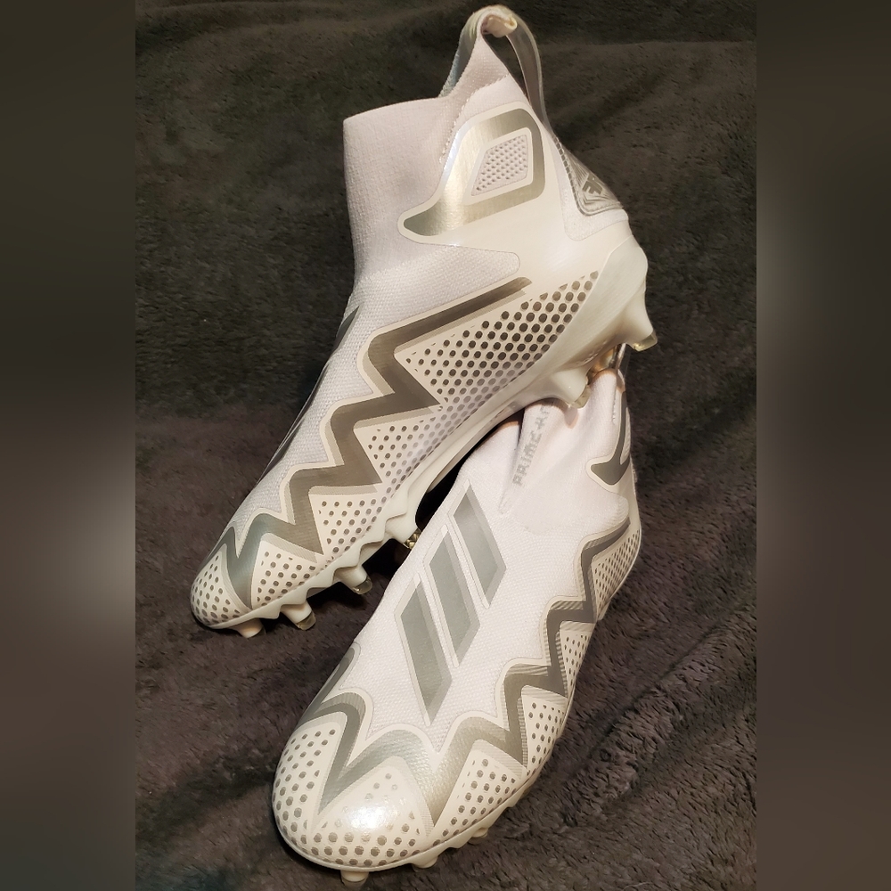 Adidas Freak Ultra 22 Primeknit Laceless Football Cleats White GX5131 Size 9